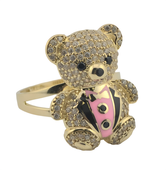 Bear Ring 14kt
