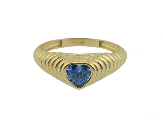 Hearts Rings 14K