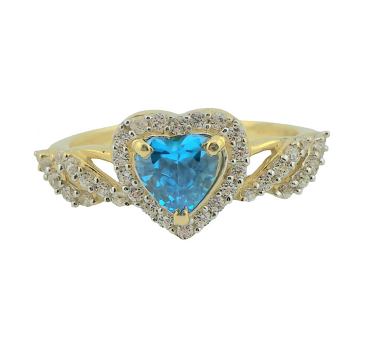 Heart Ring 14kt